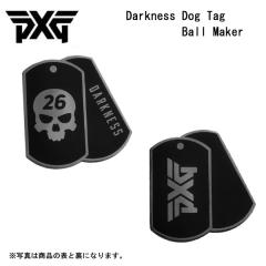 PXG �{�[���}�[�J�[ DARKNESS DOG TAG BALL MARKER �l�R�|�X�Ή�