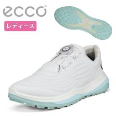 �y���f�B�|�X�z�G�R�[ �X�p�C�N���X �S���t�V���[�Y LT1 �{�A 132763 01007 �z���C�g ECCO WOMENS GOLF LT1 BOA