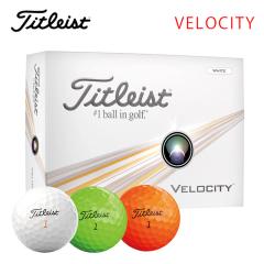 �y������z�^�C�g���X�g �x���V�e�B �S���t�{�[�� 1�_�[�X 12������ Titleist VELOCITY ���{���K�i
