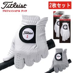 �y2���Z�b�g�z �^�C�g���X�g �v���t�F�b�V���i���e�b�N ������v �S���t �O���[�u �S�V��Ή� TITLEIST PROFESSIONAL TECH TG53 �܂Ƃߔ�