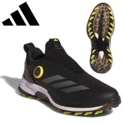 �y������I�z�A�f�B�_�X adidas �A�f�B�[�� �[�b�h�W�[ 25 �iadizero ZG 25 BOA�j �R�A�u���b�N�^�V���o�[���^���b�N�^�s���A�T���t�@ �S