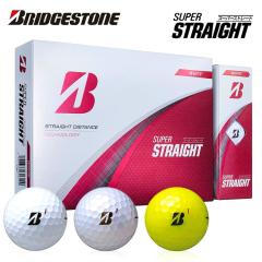 �u���a�X�g���S���t �X�[�p�[�X�g���[�g �S���t�{�[�� 1�_�[�X 12������ 2025 BRIDGESTONE GOLF SUPER STRAIGHT