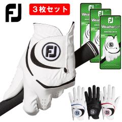 �y3���Z�b�g�z�t�b�g�W���C �E�F�U�[�\�t �S���t�O���[�u �S�V�󃂃f�� FOOTJOY WeatherSof FGWF23 �l�R�|�X�Ή�