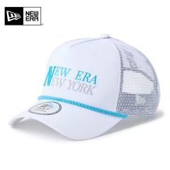 �j���[�G�� �S���t �L���b�v 9FORTY A-Frame �g���b�J�[ Rope �z���C�g 14747261 NEW ERA GOLF