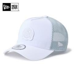 �j���[�G�� �S���t �L���b�v 9FORTY A-Frame �g���b�J�[ Double Mesh �z���C�g/�O���[ 14747282 NEW ERA GOLF