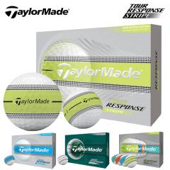 �e�[���[���C�h �S���t�{�[�� �c�A�[���X�|���X �X�g���C�v 1�_�[�X�i12������j TaylorMade Tour Response Stripe 2026�N ���{���K�i ��