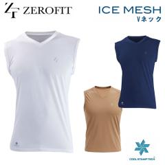 �C�I���X�|�[�c �[���t�B�b�g �A�C�X���b�V�� V�l�b�N �m�[�X���[�u �A���_�[�E�F�A ZEROFIT ICE MESH V NECK �u�C�l�b�N �S���t