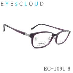 EYEs CLOUD �A�C�N���E�h ���K�l �t���[�� EC-1091 Col.6 �ዾ �y�� �ɒB���K�l �x�t�� �p�[�v�� �����Y
