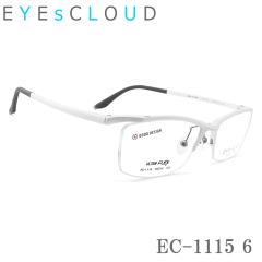 EYEs CLOUD �A�C�N���E�h ���K�l �t���[�� EC-1115 Col.6 �ዾ �y�� �ɒB���K�l �x�t�� �}�b�g�p�[���z���C�g �����Y �n�[�t����