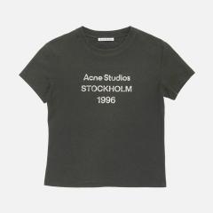 �A�N�l �X�g�D�f�B�I�Y ACNE STUDIOS ���ST�V���c ���j�Z�b�N�X ���M�����[�t�B�b�g �R�b�g�� �N���[�l�b�N ���� �t�F�C�f�b�h�u���b�N C