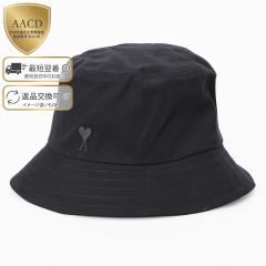 �A�~�p���X AMI PARIS AMI DE COEUR EMBROIDERY BUCKET HAT ���j�Z�b�N�X �R�b�g�� ���S �X�q UHA666.AW0041 001�y���s�A��/�C�O���K�i/