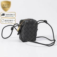 �{�b�e�K���F�l�^ BOTTEGA VENETA �C���g���`���[�g �}�C�N���΂ߊ|���V�����_�[�o�b�O�E�N���X�{�f�B �u���b�N 805806 V4W51 8425 �y��