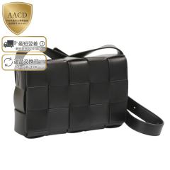 �{�b�e�K���F�l�^�^BOTTEGA VENETA �J�Z�b�g �}�L�V�C���g���`���[�g�E�J�[�t�E�΂ߊ|���V�����_�[�o�b�O�E���|��(�u���b�N) 737950 VB1K