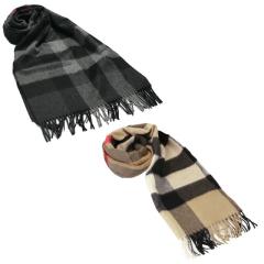 �o�[�o���[�^BURBERRY "HALF MEGA CHECK"36*200cm�E�n�[�t���K�`�F�b�N"�J�V�~�A�X�J�[�t�E�唻�}�t���[(�`���R�[��) 8015551�E8056851�^