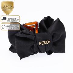 �t�F���f�B�^FENDI �u���b�N�V���N �w�A�N���b�v ���{�����`�[�t�E���S����E�o���b�^�E�w�A�A�N�Z�T���[(�u���b�N) FXT140 AVDU F0QA1�^
