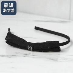 �y�|�C���g5�{�z�V���l���^CHANEL �J�`���[�V���E�w�A�o���h�E�R�R�}�[�N�ECC���S�E�`���[�����{���E�w�A�A�N�Z�T���[(�u���b�N) AAA266 