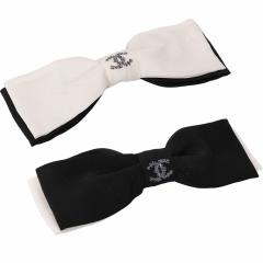 �V���l���^CHANEL ���{���o���b�^�E�R�R�}�[�N�ECC���S�E�w�A�A�N�Z�T���[�E2�J���[(�u���b�N�E�z���C�g) AAA817 B19493 NAECQ�ENAECR�^B