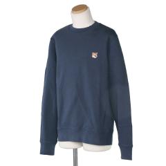�y�|�C���g5�{�z���]���L�c�l�^MAISON KITSUNE FOX HEAD PATCH REGULAR SWEATSHIRT  �����Y�X�E�F�b�g �E�����v���I�[�o�[�E�g���[�i�[ (