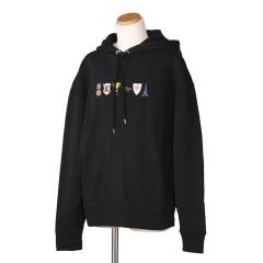 �y�|�C���g5�{�z���]���L�c�l�^MAISON KITSUNE PRIZES OVERSIZE HOODIE  �����Y �E�������уp�[�J�[�E�t�[�f�B�\ (�u���b�N) LM00712KM00