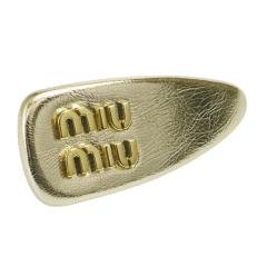 �yWINTER SALE���|�C���g5�{�z�~���E�~���E�^MIU MIU" �i�b�p���U�[ �w�A�N���b�v�h ���S�|�C���g �w�A�A�N�Z�T���[�E������(�V�����p��