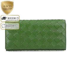 �{�b�e�K���F�l�^�^BOTTEGA VENETA�t���b�v�E�H���b�g�C���g���`���[�g�E��܂蒷���z(�O���[��) 666935 VCPP3 3141�^GREEN[�ԕiOK]��