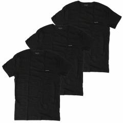 �y�|�C���g5�{�z�|�[���X�~�X�^PAUL SMITH �uMEN T SHIRT 3 PACK�v �����Y �I�[�K�j�b�N�R�b�g��T�V���c�E���F3���Z�b�g(�u���b�N) M1A-3