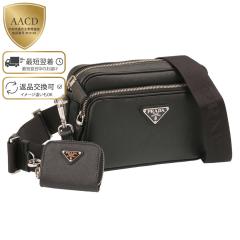 �v���_ PRADA SAFFIANO TRAVEL �T�t�B�A�[�m���U�[ �V�����_�[�o�b�O 2VH170�y���s�A��/�C�O���K�i/�ԕi�z���|�C���g5�{