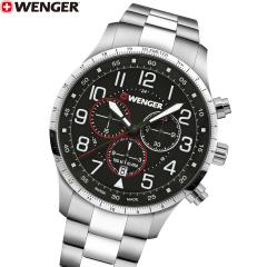 �E�F���K�[ WENGER Attitude Chrono �A�e�B�e���[�h �N���m�O���t �r���v �����Y 01.1543.120