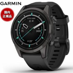 K[~ GARMIN epix Pro Gen 2 42mm Sapphire GsbNX v Tt@C 010-02802-36 Ti Carbon Gray DLC / Black GPS X}[gEH