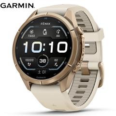 �K�[�~�� GARMIN fenix 9 Pro AMOLED 43mm �t�F�j�b�N�X9 �v�� �A�����b�h 43mm GPS �X�}�[�g�E�H�b�` 010-04335-69 �r���v Gold Ti / Cr