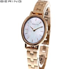 �x�[�����O BERING �r���v ���f�B�[�X �N���V�b�N �I�[�o�������N ���[�Y�S�[���h Ladies Unisex Classic Oval Link 11020-760