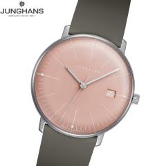 �����n���X JUNGHANS Max Bill Quarz �}�b�N�X �r�� �_�[���� �r���v ���f�B�[�X �N�I�[�c 47 4555 02