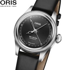 �I���X ORIS �r�b�O�N���E�� �|�C���^�[�f�C�g 29mm BIG CROWN POINTER DATE �r���v ���f�B�[�X �������� 01 534 7804 4054-07 5 14 01