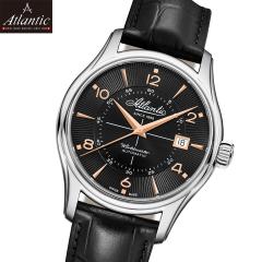 �A�g�����e�B�b�N ATLANTIC �r���v �����Y �������� ���[���h�}�X�^�[ 1888 �I�[�g�}�e�B�b�N 3�j Worldmaster 1888 Automatic 3 hands 