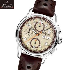 �A�g�����e�B�b�N ATLANTIC �r���v �����Y �������� ���[���h�}�X�^�[ �v���X�e�[�W �N���m�O���t Worldmaster Prestige Chronograph 558