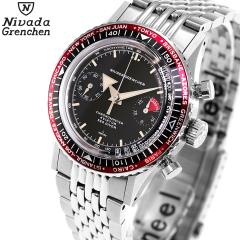 �j�o�_ �O�����q�F�� NIVADA GRENCHEN �N���m�}�X�^�[ �u���[�h�A���[ �u���b�N 5�J���[�x�[���Z�b�g �}�j���A�� ���C�X�u���X���b�g 860