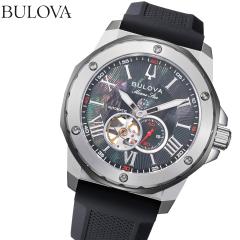 �u���[�o BULOVA �r���v �����Y �������� ���J�j�J�� �}�����X�^�[ Marine Star 150���N�L�O ���{���胂�f�� 98A332