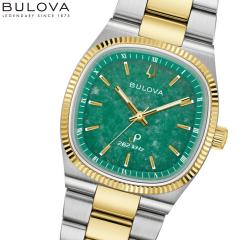 �u���[�o BULOVA �v���V�W���j�X�g�N�H�[�c �r���v �����Y ���f�B�[�X �X�[�p�[�Z�r�[�� 98A336 Super Seville