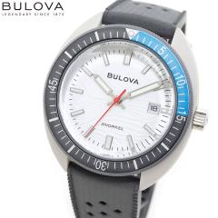 �u���[�o BULOVA �r���v �����Y �A�[�J�C�u�X�V���[�Y �X�m�[�P�� Archives Series Snorkel 98B449 �f�r���_�C�o�[ �O���[ �z���C�g�V��