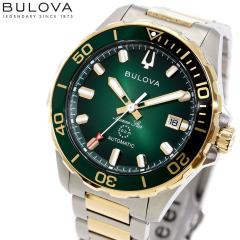 �u���[�o BULOVA �r���v �����Y �������� ���J�j�J�� �}�����X�^�[ Marine Star 98B467
