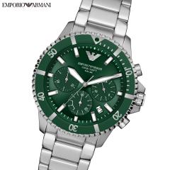 �G���|���I�A���}�[�j EMPORIO ARMANI �r���v �����Y �\�[���[ �N���m�O���t WORLD EXPLORER �X�e�����X�X�`�[�� AR11741