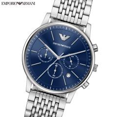�G���|���I�A���}�[�j EMPORIO ARMANI �r���v �����Y �N���m�O���t �X�e�����X�X�`�[�� AR11771