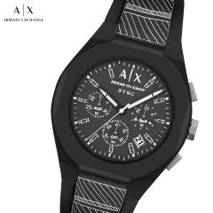 A|X �A���}�[�j �G�N�X�`�F���W ARMANI EXCHANGE �r���v �����Y �N���m�O���t SYNC �V���R�� AX4174