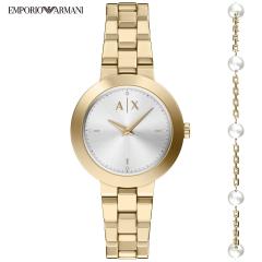 A|X �A���}�[�j �G�N�X�`�F���W ARMANI EXCHANGE �r���v ���f�B�[�X �X�e�����X AX7185SET 