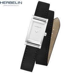 �G���u���� HERBELIN �A���^���X ANTARES ��p �ւ��o���h �x���g ���f�B�[�X BRAC17048A72 �_�u�� �X�g���b�v �V���o�[ NAPPA SOFT NOIR