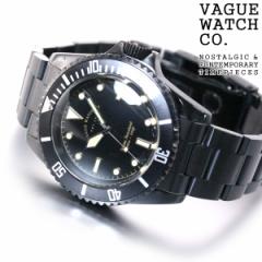 ヴァーグウォッチ VAGUE WATCH Co. 腕時計 BLK SUB（ブラックサブ） ミリタリー  BS-L-001-SB