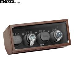 �{�N�V�[�f�U�C�� BOXY Design �E�H�b�`���C���_�[ ���C���f�B���O�}�V�[�� WATCH WINDER 4�{���� DC-04DLDBR