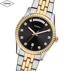 �t�H�b�V�� FOSSIL �r���v ���f�B�[�X SCARLETTE �O�j�f�C�f�C�g �c�[�g�[�� �X�e�����X�X�`�[�� ES5458