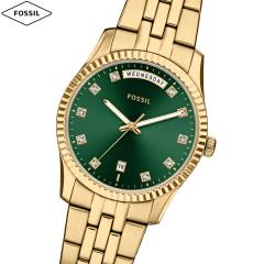 �t�H�b�V�� FOSSIL �r���v ���f�B�[�X SCARLETTE �O�j�f�C�f�C�g �S�[���h�g�[�� �X�e�����X�X�`�[�� ES5460
