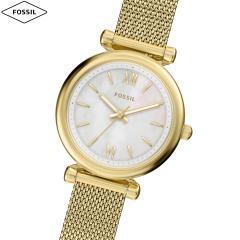 �t�H�b�V�� FOSSIL �r���v ���f�B�[�X CARLIE �O�j �S�[���h�g�[�� �X�e�����X�X�`�[�� ES5462